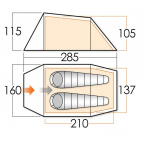 Vango ark 2025 200 tent